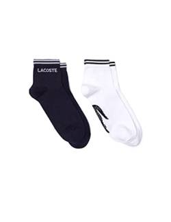 Lacoste Sport Unisex RA4187 Socken, Marine/Blanc, 35/38 von Lacoste