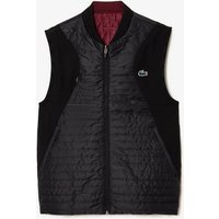 Lacoste Steppjacke Lacoste Herren Weste BLOUSON BH9266 RIN Noir Schwarz Weinrot von Lacoste