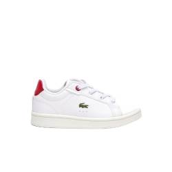 Lacoste Unisex Baby 46SUI0005 Sneaker, WHT/RED, 23.5 EU von Lacoste