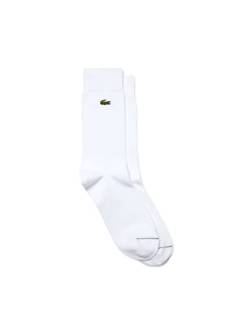 Lacoste Unisex RA4264 Socken, Blanc, 39/42 von Lacoste