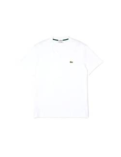 Lacoste Unisex TH1708 sportliches Langarm-T-Shirt, Blanc (001), von Lacoste