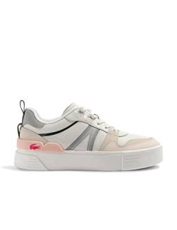 Lacoste - Frauen Court Snkr - 46CFA0023, WHT/LT Grey, 37 EU von Lacoste