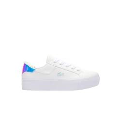 Lacoste-Women Vulcanized SNKR-47CFA0004, White/Light PINK, 38 EU von Lacoste