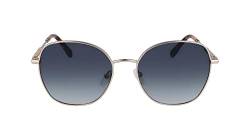 Lacoste Women's L257S Sunglasses, Matte Gold, Einheitsgröße von Lacoste