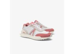 Sneaker LACOSTE "L-SPIN DELUXE 124 2 SFA" Gr. 38, pink (wht, pnk) Schuhe Sneaker von Lacoste