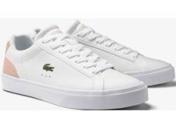 Sneaker LACOSTE "LEROND PRO BL 23 1 CFA" Gr. 36, rosa (weiß, rosa) Schuhe Sneaker von Lacoste