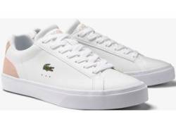 Sneaker LACOSTE "LEROND PRO BL 23 1 CFA" Gr. 37,5, rosa (weiß, rosa) Schuhe Sneaker von Lacoste