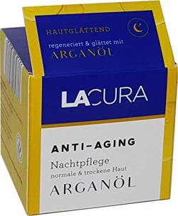 LACURA ARGANÖL Anti-Aging Nachtpflege 50 ml von Lacura