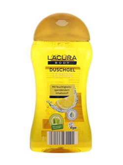 LACURA Body DUSCHGEL Lemon mit Feuchtigkeitsspendendem Inhaltstoff Vegan 300ml(2 er Pack) von Lacura