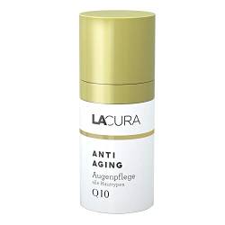Lacura Anti Aging Augenpflege mit Q10 reduziert die Faltentiefe mildert Krähenfüße 1er-Pack (1x15ml) von Lacura