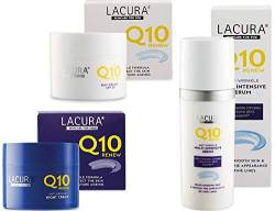 Lacura Q10 Renew Moisturising Face Creams Night plus Day 50 millilitre and Aldi Lacura Renew Q10 Multi Intensive Serum 50 millilitre bundle von Lacura