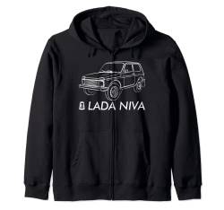 Lada Niva 4x4 Offroad Russland T Shirts Kapuzenjacke von Lada Niva T Shirts
