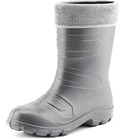 Ladeheid Damen Thermo Eva Gummistiefel federleicht LALMG879 (Silber/Grau, 40) von Ladeheid