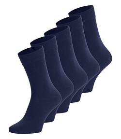 Ladeheid Damen und Herren 5er 10er Pack Socken AT002 (Marineblau 708D (5 Pack), 35-38) von Ladeheid