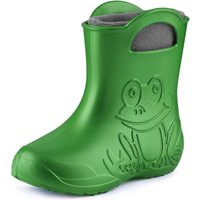 Ladeheid EVA Regenstiefel LA-CA-03 federleichte Regenschuhe Kinder Gummistiefel mit herausnehmbares Innenfutter von Ladeheid