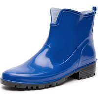 Ladeheid Gummistiefeletten LA-930 kurze Boots für Frauen Gummistiefel Damen wasserfest und bequem von Ladeheid