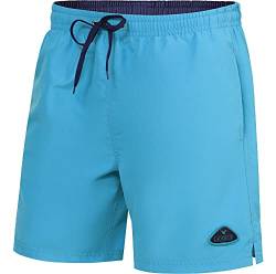 Ladeheid Herren Badehose Badeshorts Schwimmhose Bademode Strandmode LAZA1002 (Azurblau Marineblau, 3XL) von Ladeheid