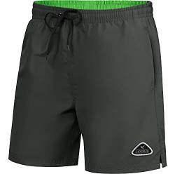 Ladeheid Herren Badehose Badeshorts Schwimmhose Bademode Strandmode LAZA1002 (Titan Hellgrün, XXL) von Ladeheid