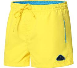 Ladeheid Herren Badehose kurz Schwimmshorts Badeshorts Schwimmhose LAZA1001 (Gelb Azurblau, S) von Ladeheid