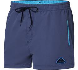 Ladeheid Herren Badehose kurz Schwimmshorts Badeshorts Schwimmhose LAZA1001 (Kobalt Azurblau, 3XL) von Ladeheid