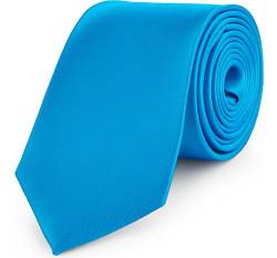Ladeheid Herren Breite Krawatte KP-8 (150cm x 8cm, Blau) von Ladeheid