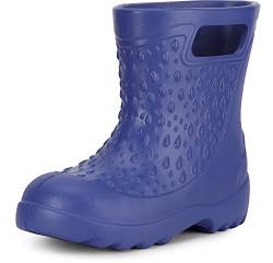 Ladeheid Kinder Mädchen Jungen leichte Eva Gummistiefel Regenstiefel LADW006 (Kornblume 817, 24/25 EU) von Ladeheid