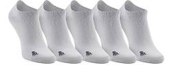 Ladeheid Unisex 5 Pack Sneaker Socken aus Bambusfasern LASS0003 (Hellgrau, 44-46) von Ladeheid