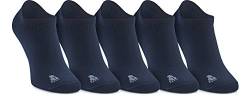 Ladeheid Unisex 5 Pack Sneaker Socken aus Bambusfasern LASS0003 (Navy, 38-40) von Ladeheid