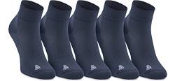 Ladeheid Unisex 5 Pack Socken aus Bambusfasern LASS0004 (Navy, 38-40) von Ladeheid