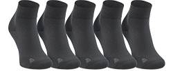 Ladeheid Unisex 5 Pack Socken aus Baumwolle LASS0002 (Graphite, 38-40) von Ladeheid