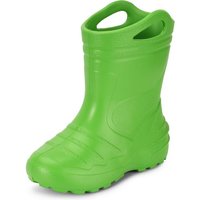 Ladeheid federleichte Regenschuhe Kinder mit Griffen KL051 Gummistiefel mit herausnehmbares Innenfutter von Ladeheid