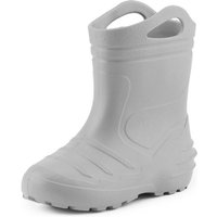 Ladeheid federleichte Regenschuhe Kinder mit Griffen KL051 Gummistiefel mit herausnehmbares Innenfutter von Ladeheid