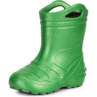 Ladeheid federleichte Regenschuhe Kinder mit Griffen KL051 Gummistiefel mit herausnehmbares Innenfutter von Ladeheid