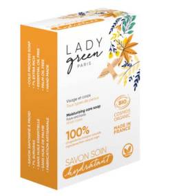 Lady green Care Soap Face & Body, Moisturizing, 100g von Lady Green