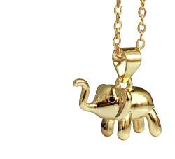 Ladyville Kette Elefant vergoldet SterlingSilber Kette Krafttier Geschenk für Frauen von Ladyville