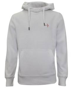 Hoodie "Paul" White von Laguso