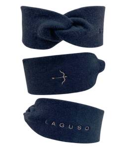 Stirnband "Luxury Headband" Navy von Laguso