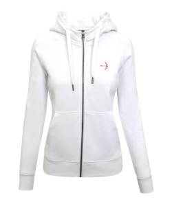 Sweatjacke "Steph" White von Laguso