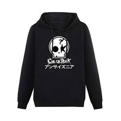 Custom One Ok Rock Logo Mens Hoodie Casual Long Sleeve Plain Drawstring Tops with Pockets Size L von Lahe