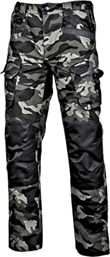 LAHTI PRO Men's STRENGTHENED Trousers CAMO Green Slim FIT L40519-pants militias-Cargo Style Fashion Casual Pants, Moro, M von Lahti PRO