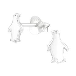 Laimons Kinder Mädchen-Ohrstecker Pinguin Glanz aus Sterling Silber 925 von Laimons