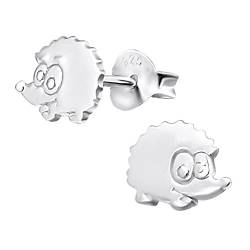 Laimons Mädchen Kids Kinder-Ohrstecker Ohrringe Kinderschmuck Igel Tier glanz aus Sterling Silber 925 von Laimons