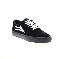 Lakai Manchester Herren Skateschuhe - Low Top Classic Sneaker, Schwarzes Wildleder 3, 44 EU von Lakai