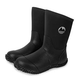 Lakeland Active Kentmere Damen Halbhoch Neopren-Gummistiefel - Schwarz - 38 (Herstellergröße 5) von Lakeland Active