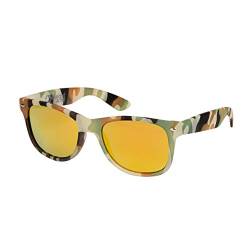 Lakeland Active Keswick Classic Polarisierte Sonnenbrille, Mehrfarbig - Wüsten-Camo/Gold Spiegel - Größe: Einheitsgröße von Lakeland Active