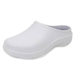 Lakeland Active Unisex Lorton Gartenschuhe Slip-On Clogs - Weiß - 41 von Lakeland Active