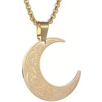 Lale Collection® Kette mit Anhänger Halskette Gold Schmuck Islam Muslim Quran Charme Allah, Ayatul Kursi, Schmuck, Accessoire, Islam, Koran, Quran von Lale Collection