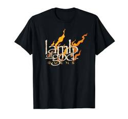 Lamb of God - Omens Fire Logo T-Shirt von Lamb of God Official