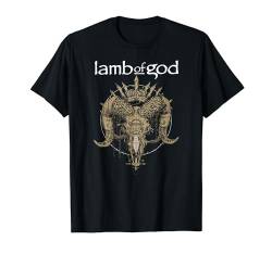 Lamb of God – Steam Skull T-Shirt von Lamb of God Official