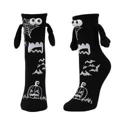 Lustige Magnetische Weihnachten Socken, 3D Weihnachten Socken, Unisex Hand In Hand Socken Mit Magnetarmen, Freundschaftssocken, Funny Freundschaftssocken Für Damen Herren von Lambo